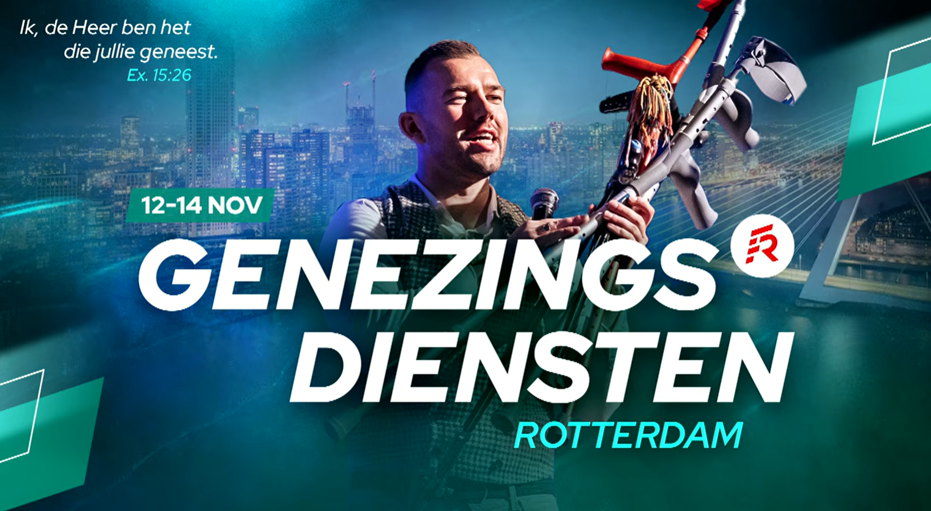 Grote Gezamenlijke Genezingscampagne met Tom de Wal
