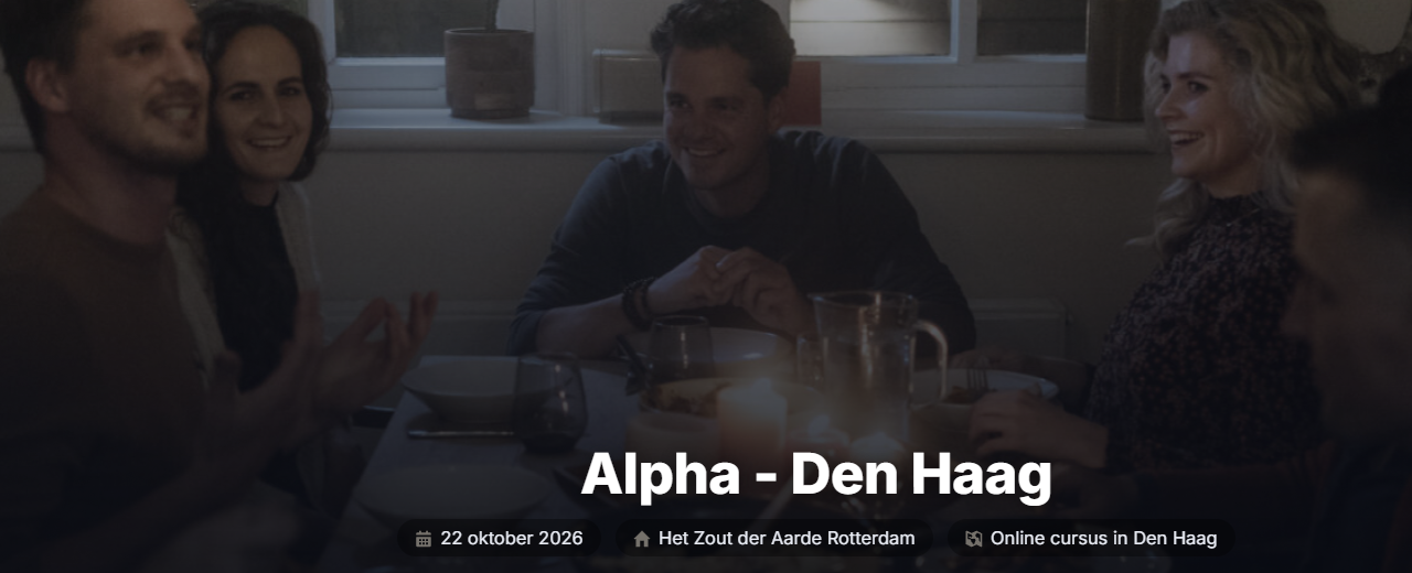 Start Alpha online — Den Haag