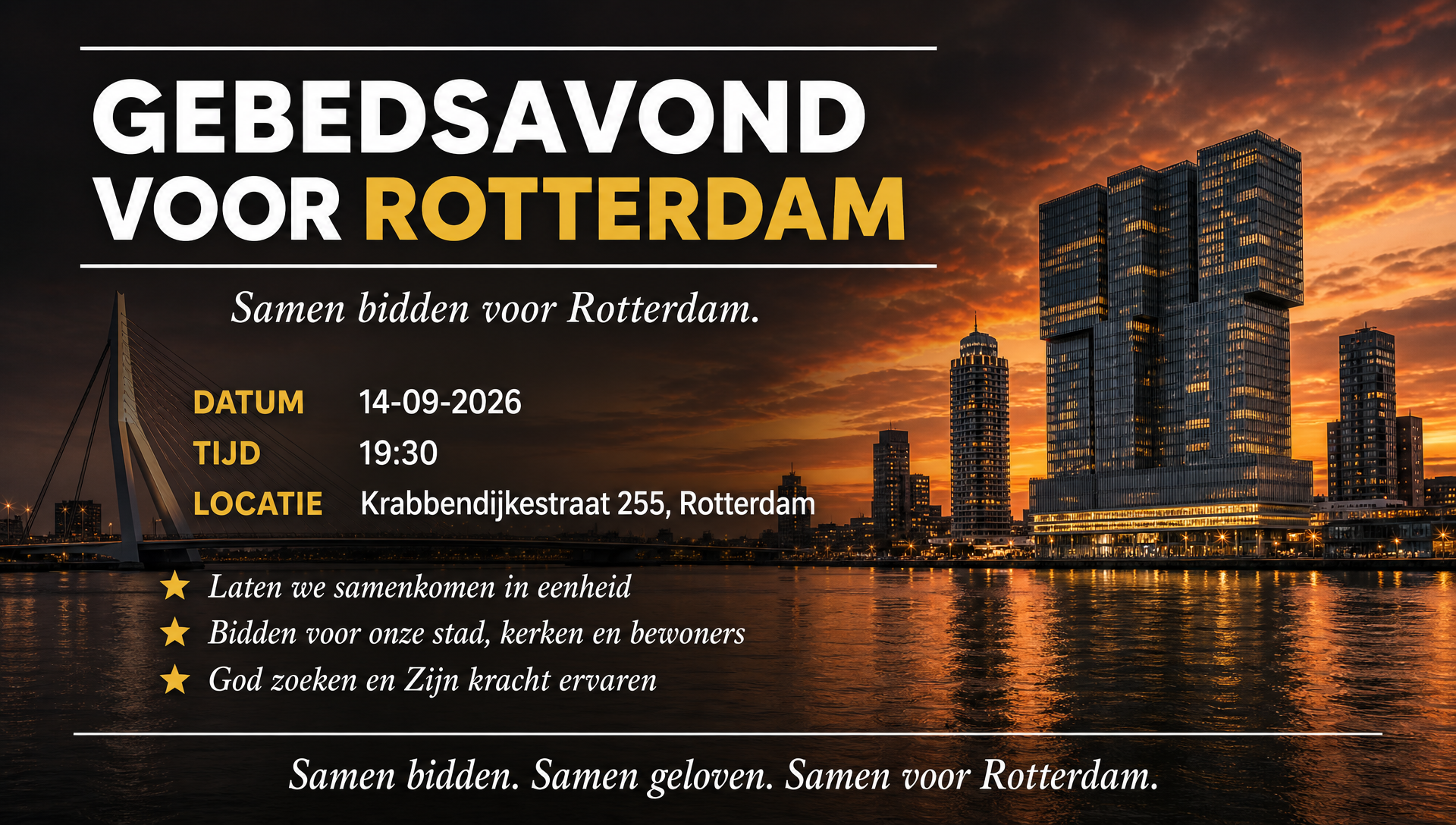 Gezamenlijk Gebed voor alle kerken